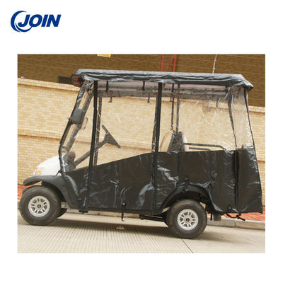 OEM संलग्नक गोल्फ कार्ट टिकाऊ पनरोक 4 सीटर गोल्फ कार्ट रेन कवर