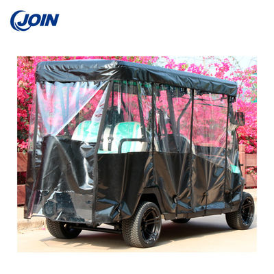 Durable Waterproof Golf Cart Rain Cover 6 Passengers Enclosure