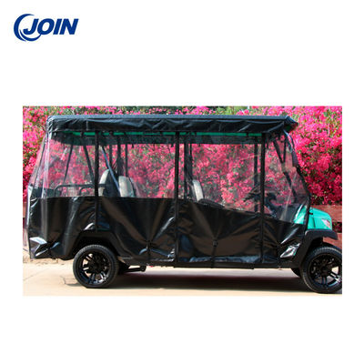 Durable Waterproof Golf Cart Rain Cover 6 Passengers Enclosure