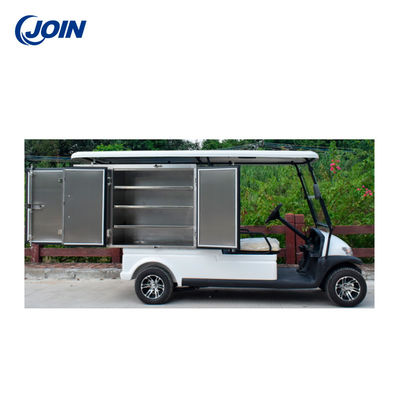 ट्रेपेज़ियम स्टेनलेस स्टील कार्गो बॉक्स EZGO कार्गो बॉक्स स्लाइडिंग डोर ODM के साथ